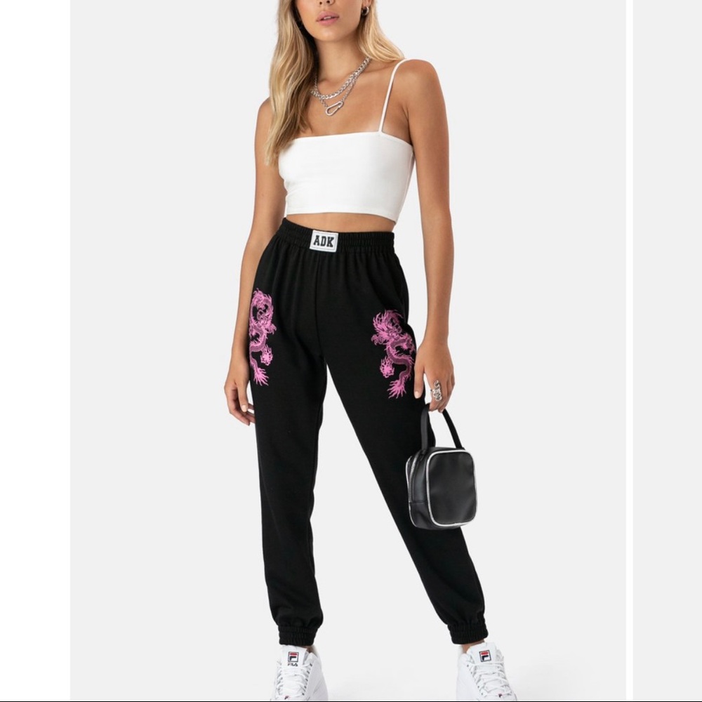 Adika black sweatpants